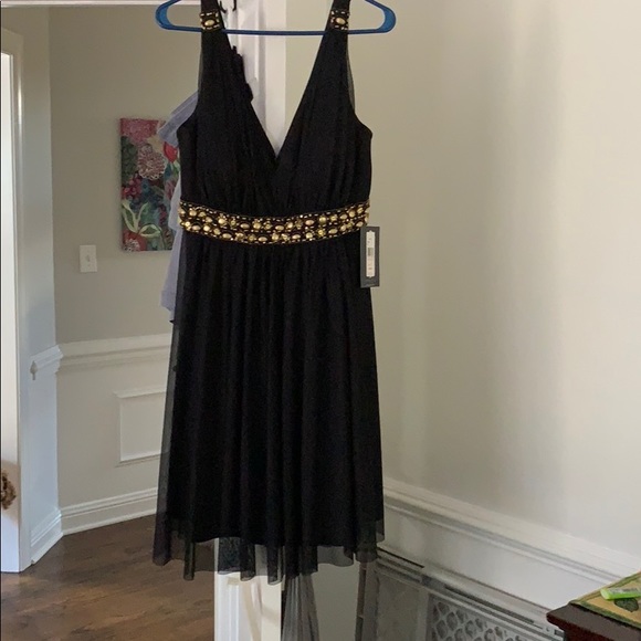 Black Cocktail Dress - Picture 1 of 5